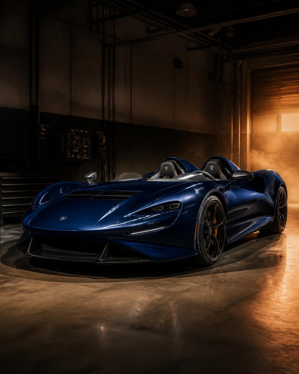 Nordvind Speedster i garagen